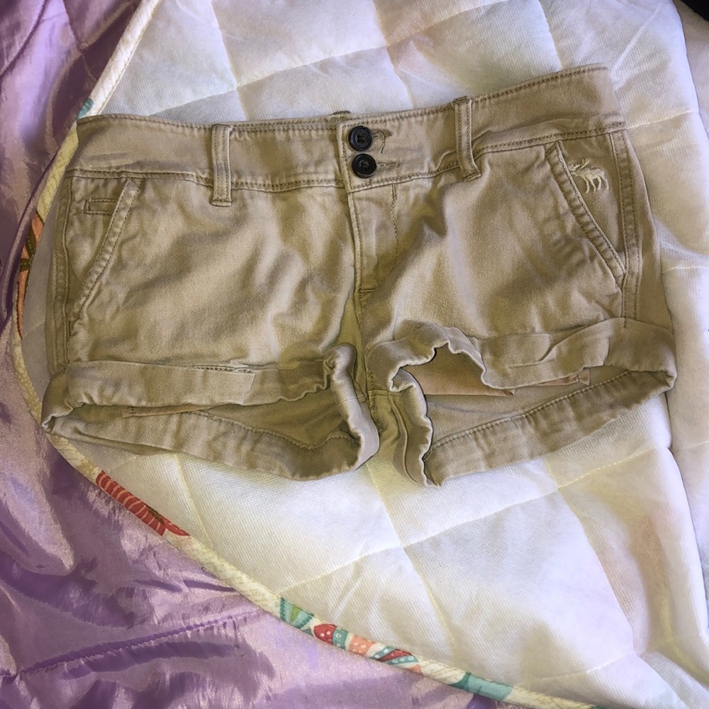 Abercrombie Tan Shorts